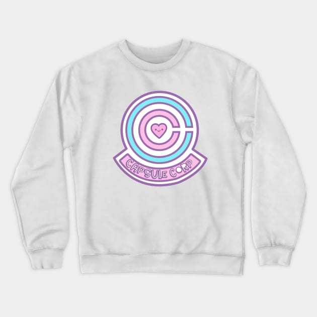 Capsule Corp Kawaii Crewneck Sweatshirt by KawaiiLand